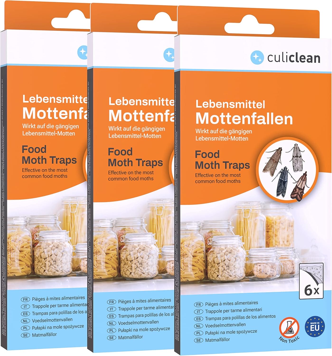 Culiclean Mottenfalle: Effektiver Schutz gegen Küchenmotten