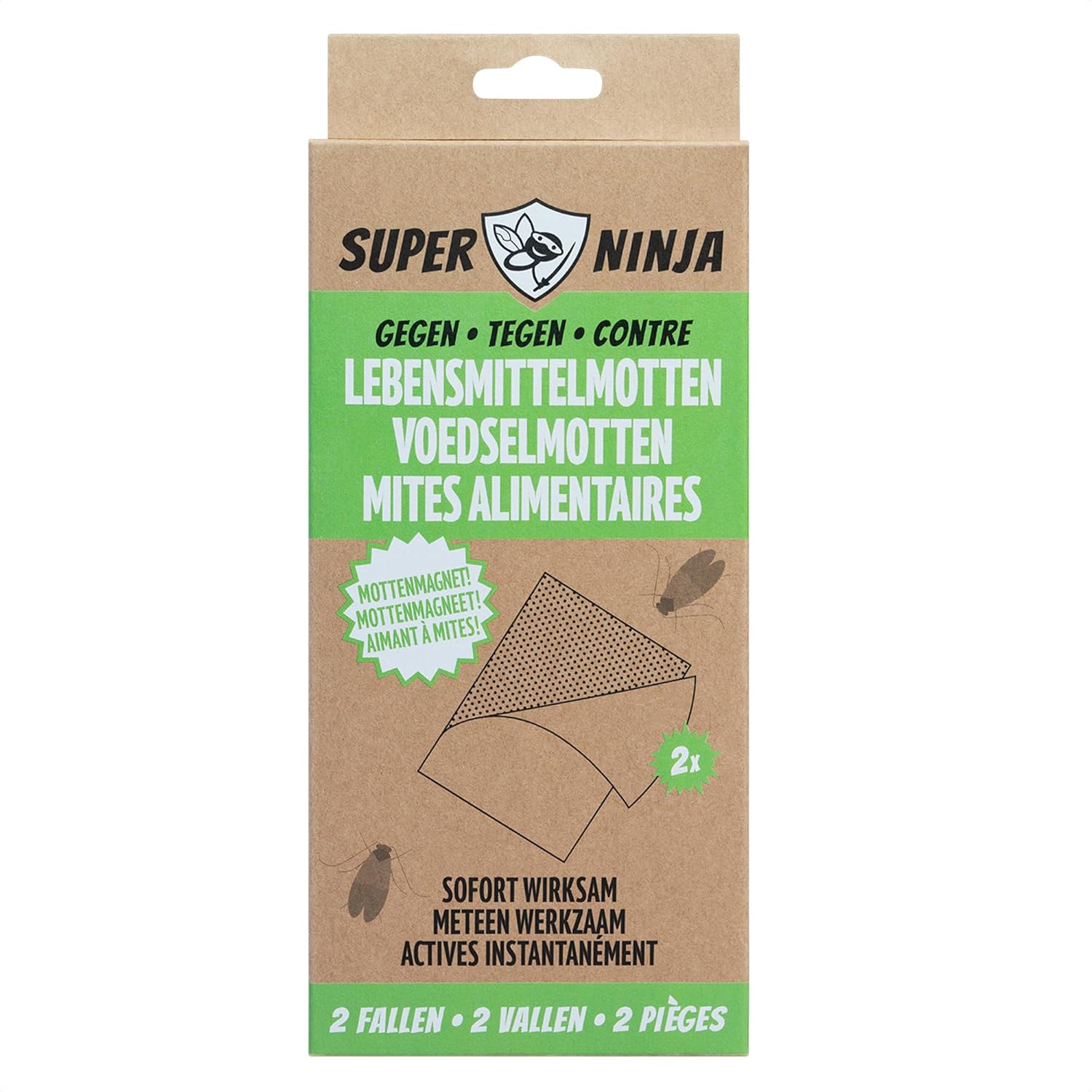 Die Super Ninja Lebensmittelmottenschnäpper: Effektive und Nachhaltige Falle gegen Schädlinge