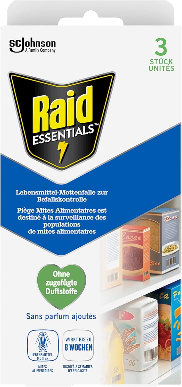 Effektive Küchenhilfe: Raid Lebensmittel-Mottenfalle im Test