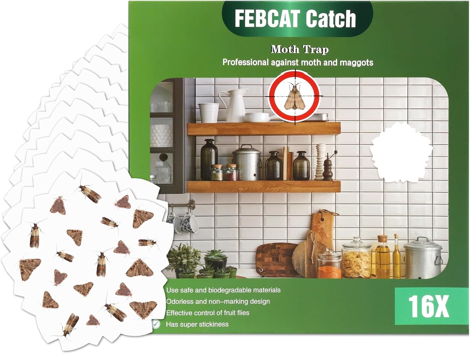 Effektive Lebensmittelmottenbekämpfung: FEBCAT Catch Mottenfalle im Test