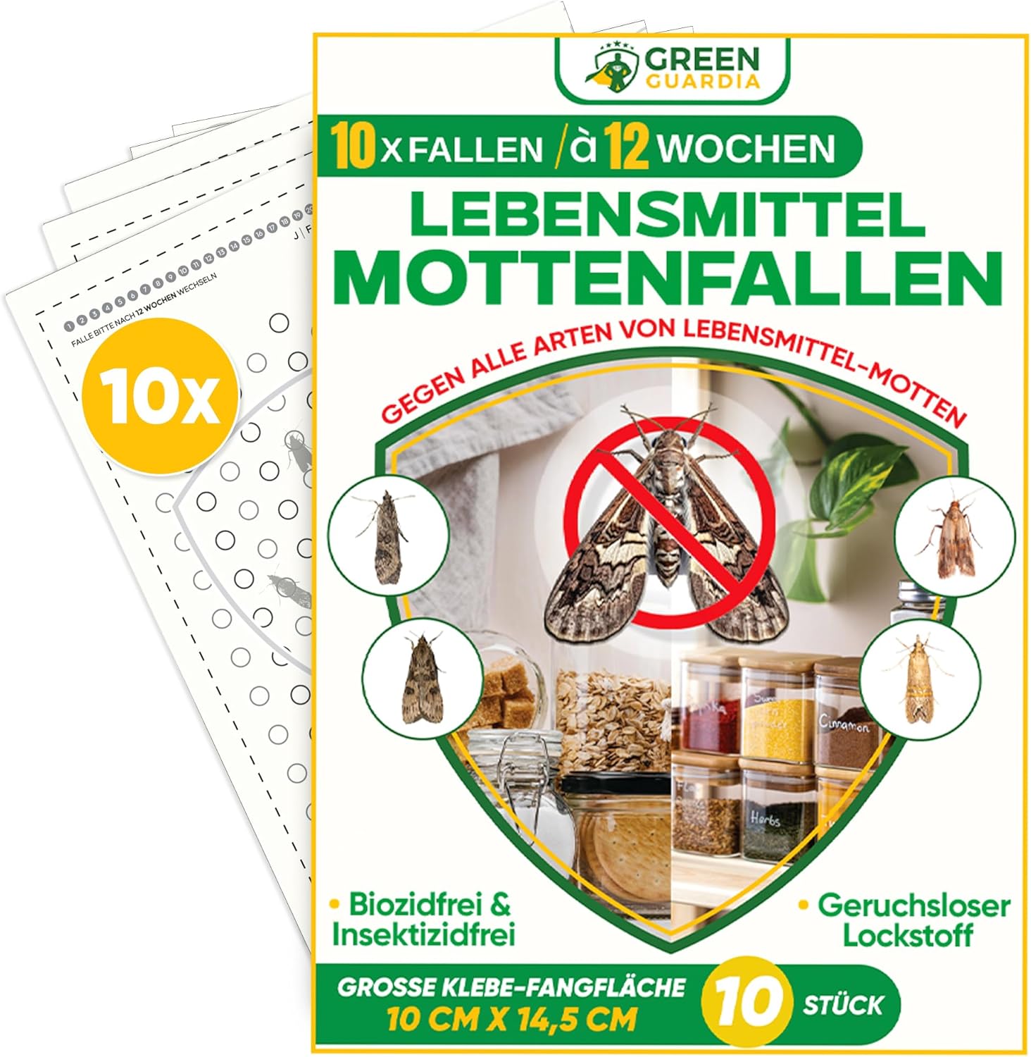 Effektive Lebensmittelmotten-Falle: GREEN GUARDIA im Test – Geruchlos und sicher!