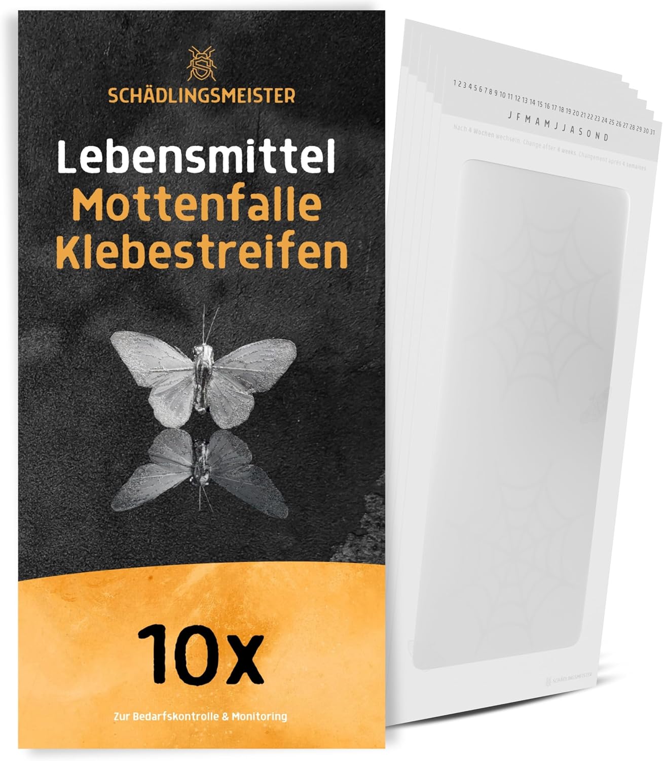 Effektive Mottenbekämpfung: 10er Set Lebensmittel-Mottenfallen im Test