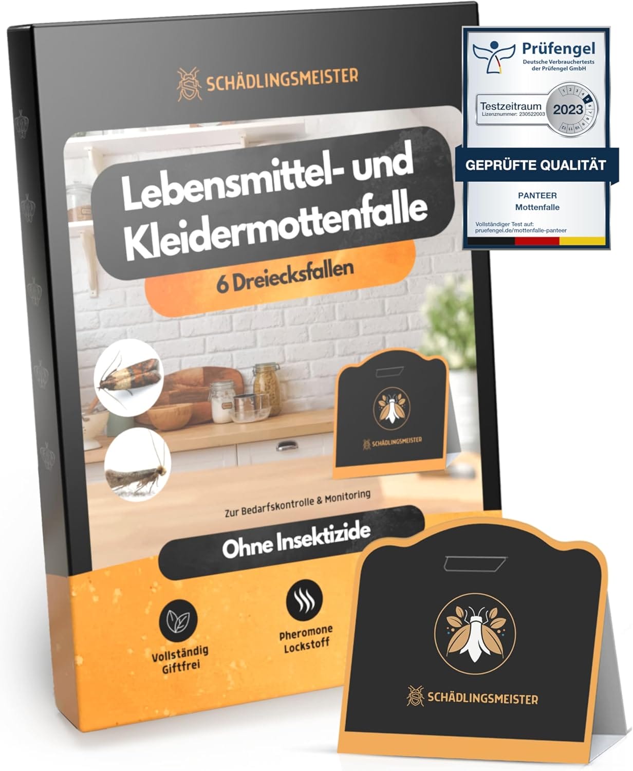 Effektive Mottenbekämpfung: SCHÄDLINGSMEISTER® Mottenfa …