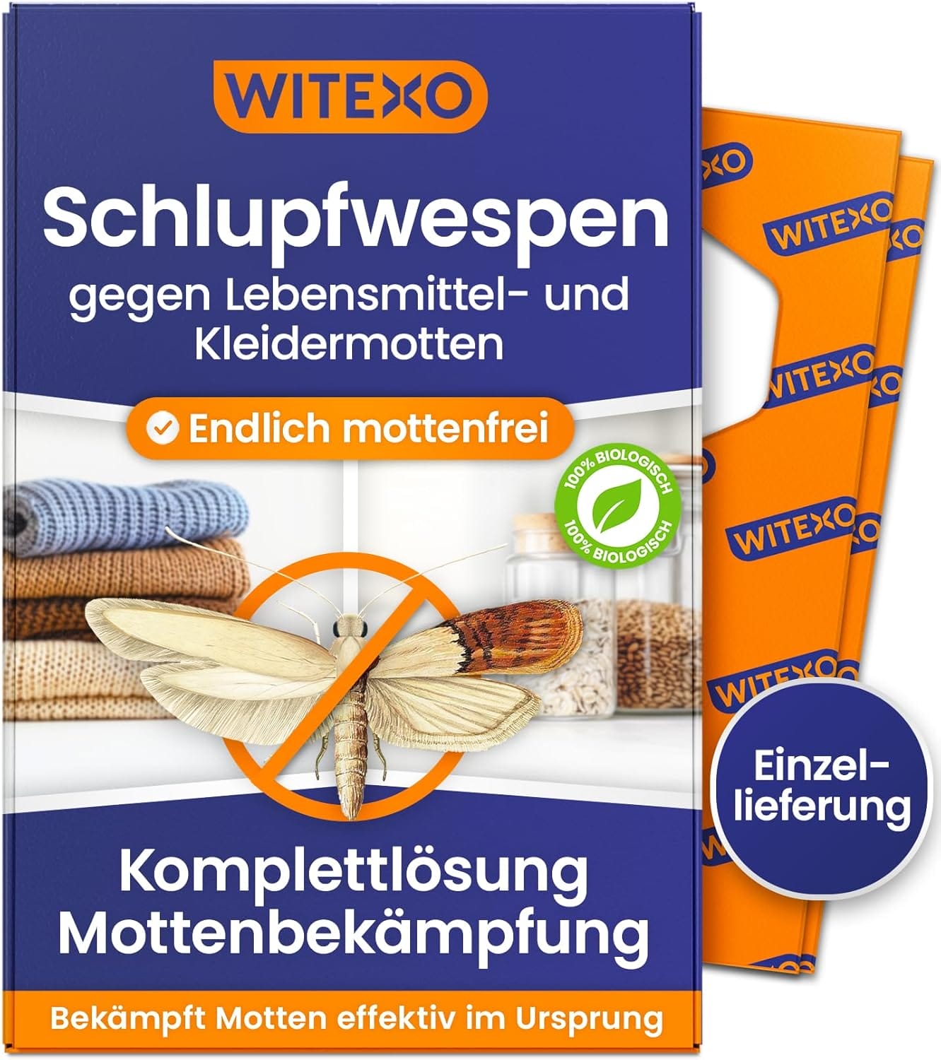 Effektive Mottenbekämpfung: Witexo® Schlupfwespen im Test!