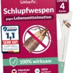 Natürliche Lösung gegen Lebensmittelmotten: Hey Nature® Schlupfwespen im Test!