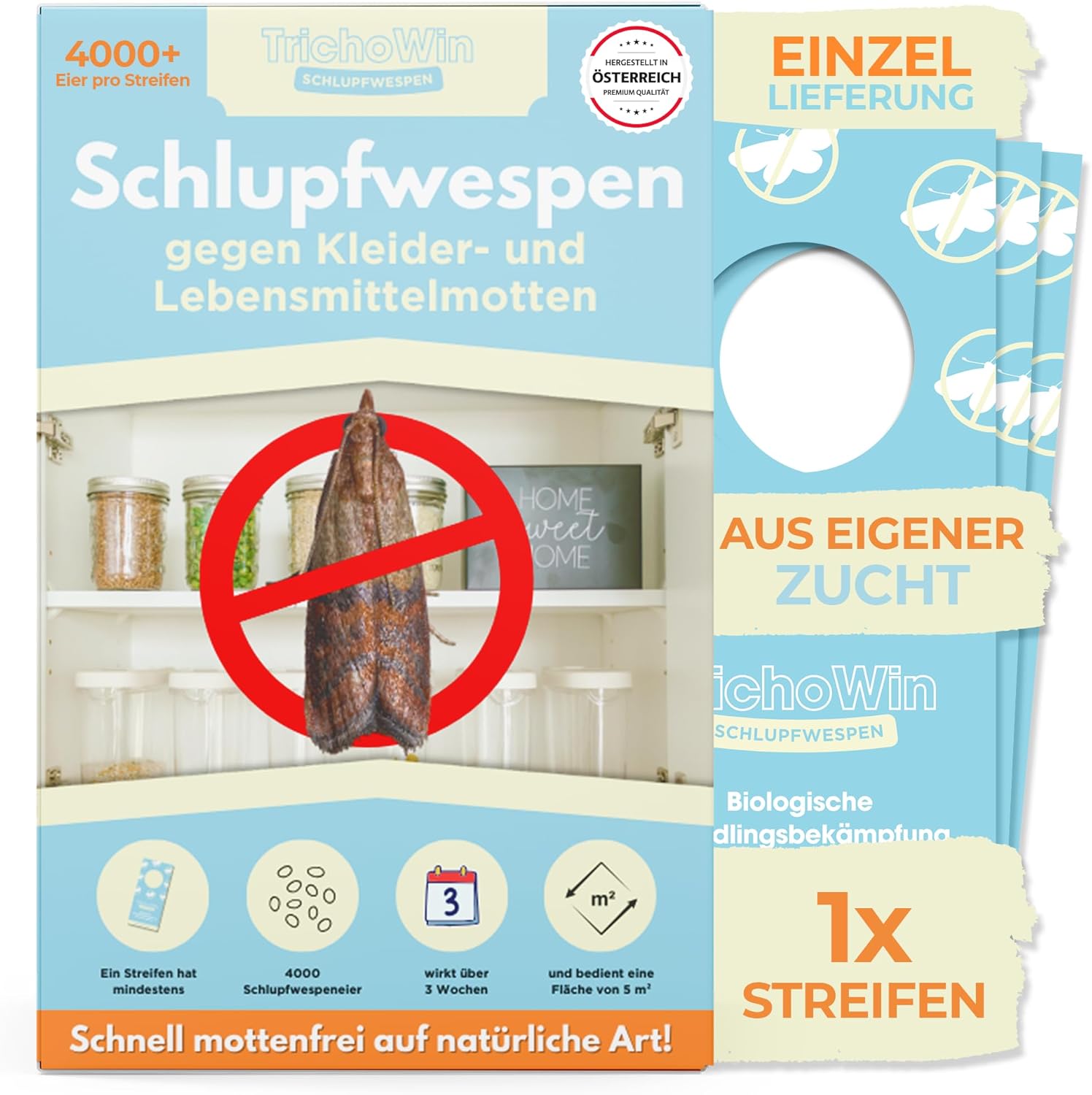 Schlupfwespen gegen Motten: Der effektive Schutz für Lebensmittel und Kleidung!
