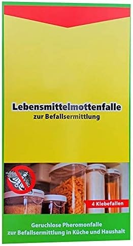 Die besten Lösungen gegen Lebensmittelmotten: 2 Stück Leimfalle im Test