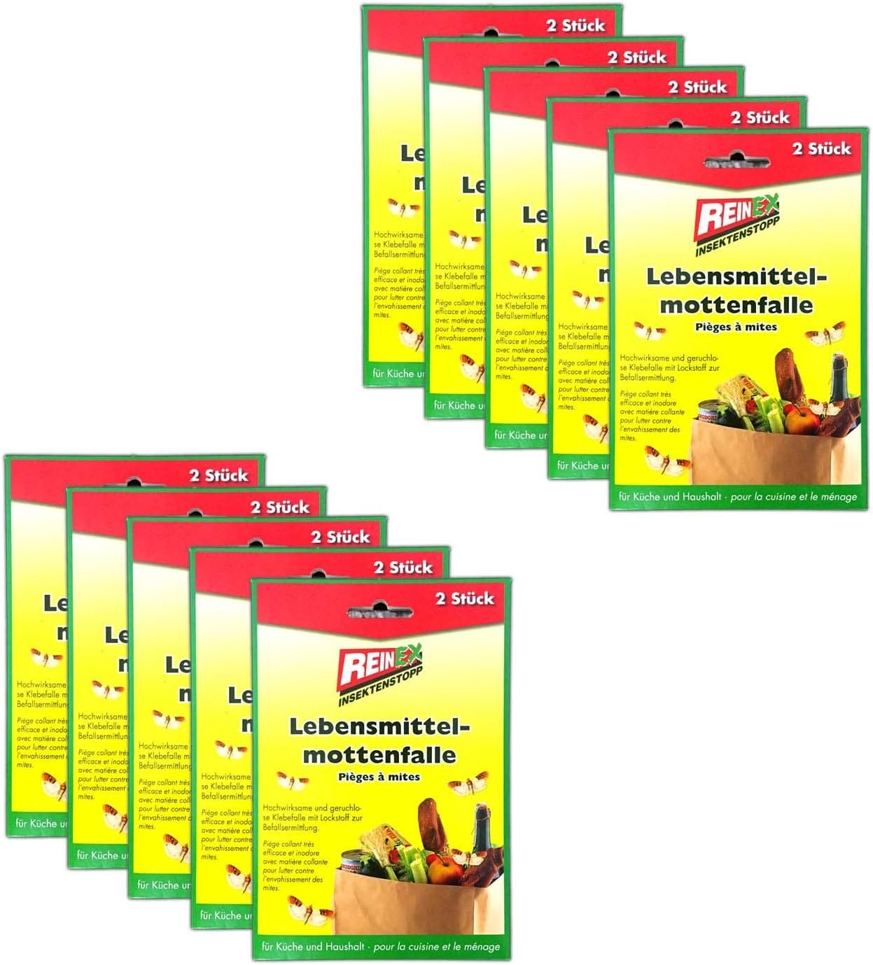 Effektive Bekämpfung von Lebensmittelmotten: HAC24 Mehlmottenfalle im Test