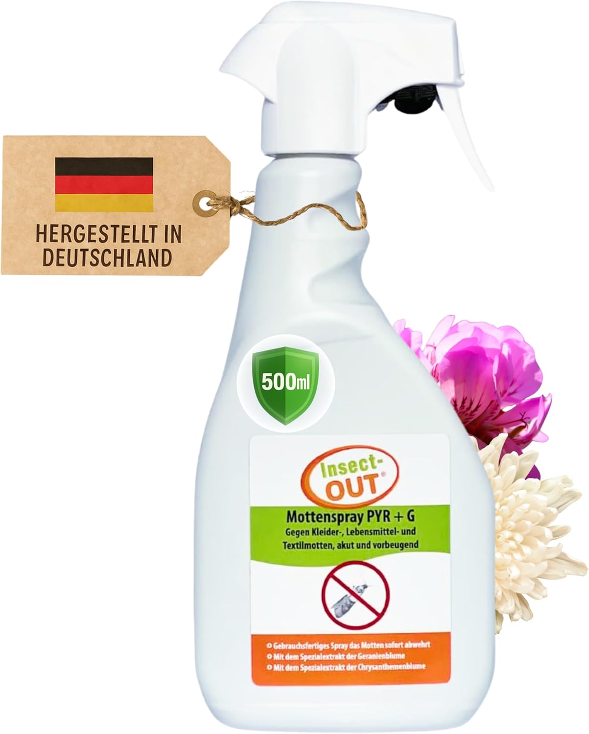 Effektiver Mottenschutz: Insect-OUT Mottenspray PYR+G im Test