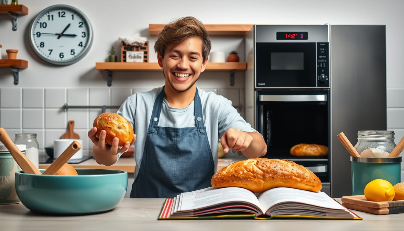 In nur 5 Minuten zum perfekten Brot: Warum ich dieses Rezept 20 Jahre zu spät entdeckt habe!
