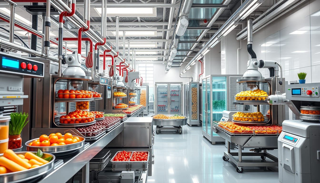 Lebensmittelverarbeitung: Innovationen, Techniken und Zukunftstrends entdecken