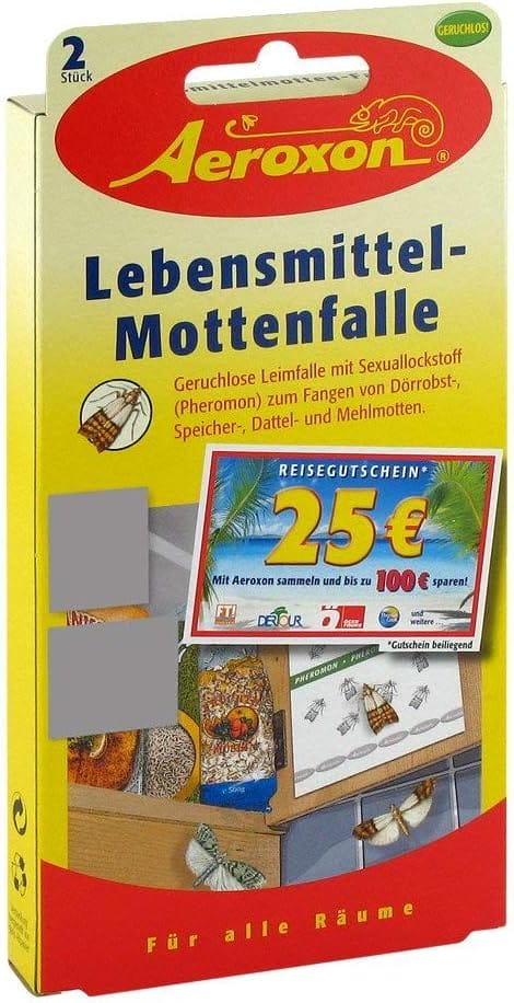 Schädlingsfrei: AEROXON Lebensmittelmotten - Erfahrungen & Testergebnisse