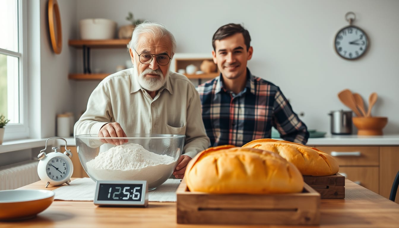 Schnelles Brotbacken: Das Geheimnis meines Großvaters – Mit nur 1 kg Mehl in 5 Minuten zum perfekten Brot!