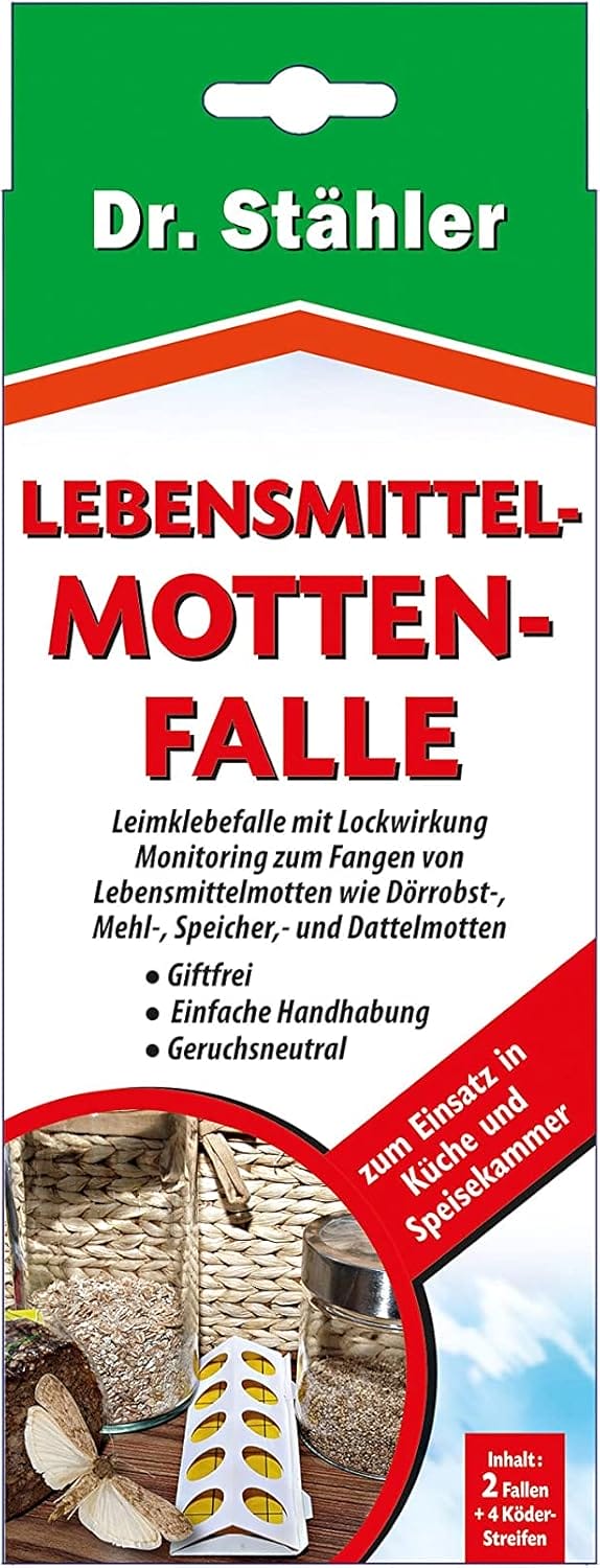 Dr. Staehler Mottenfalle: Die effektive Lösung gegen Lebensmittelmotten