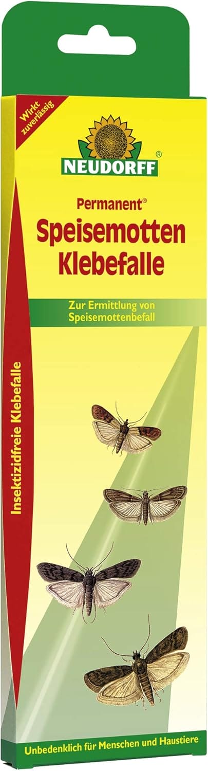 Effektiver Schutz vor Speisemotten: Neudorff Klebefallen im Test