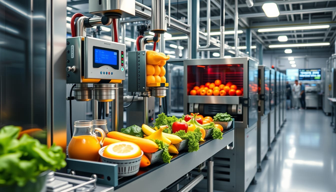 Lebensmittelherstellung: Moderne Techniken für gesündere Produkte entdecken
