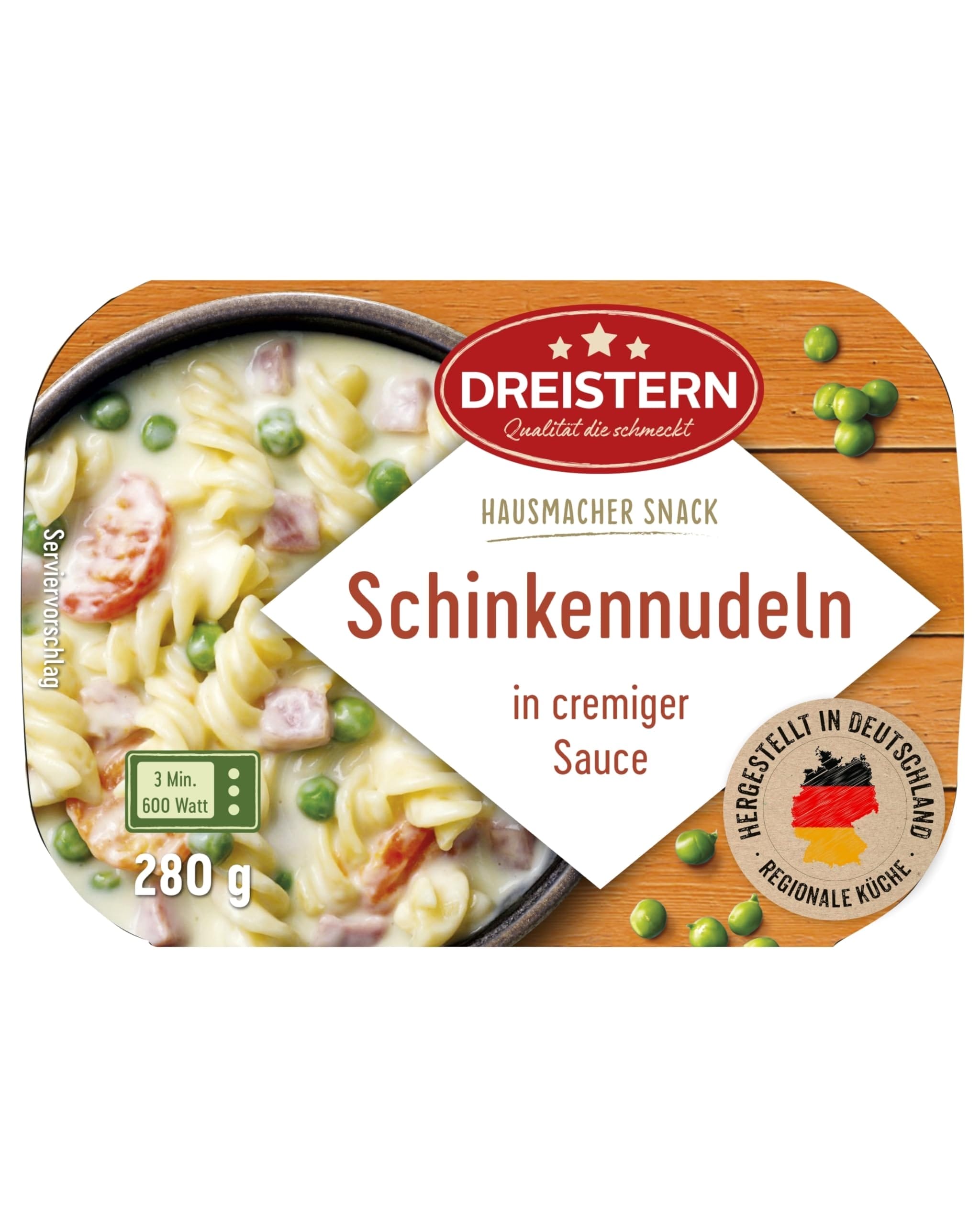 DREISTERN Schinkennudeln 280g